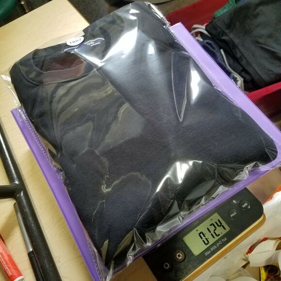 Lands End Sweatshirt Womens S Black Oversized Pullover Sweater Workout‎ Hiking - Picture 9 of 9